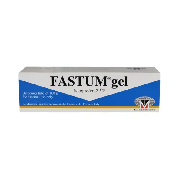 Fastum Gel Ketoprofen 2.5% Tube of 100 Gm