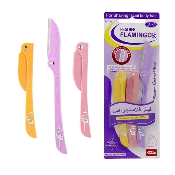 Feather Flamingo Original Shaving Facial Body Hair