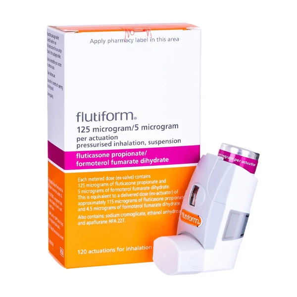 Flutiform Inhaler 125/5 120 Doses