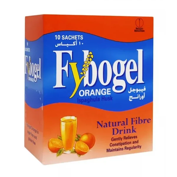Fybogel Orange Natural Fibre Drink 10 Sachets