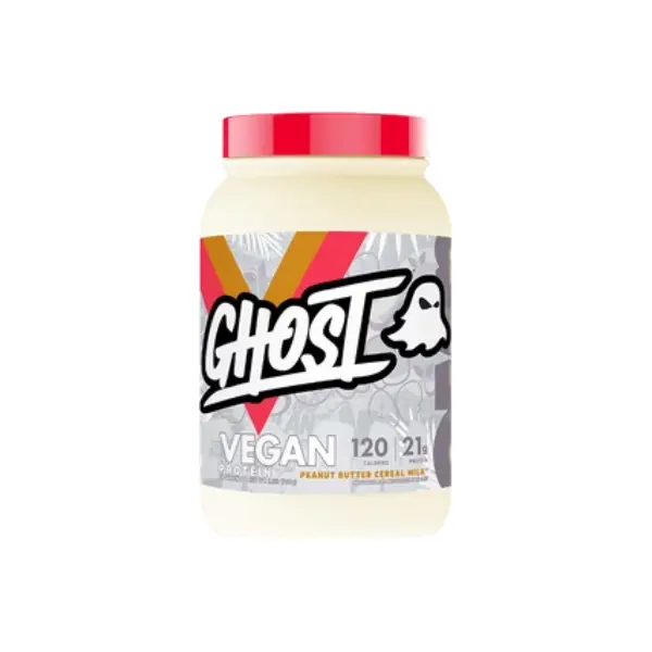 Ghost Vegan Protein 28 Svg 2.2lb Peanut Butter Cereal Milk - Protein - Ghost