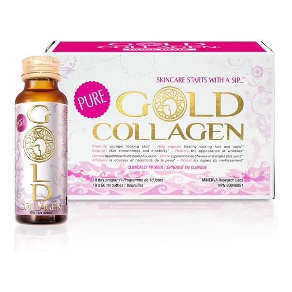 Gold Collagen Pure 25 Years 10 Bottles - Anti-aging - Gold Collagen