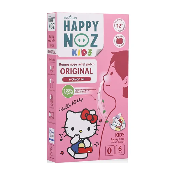 Happy Noz Original Kids Patch 6's - Kitty Collection