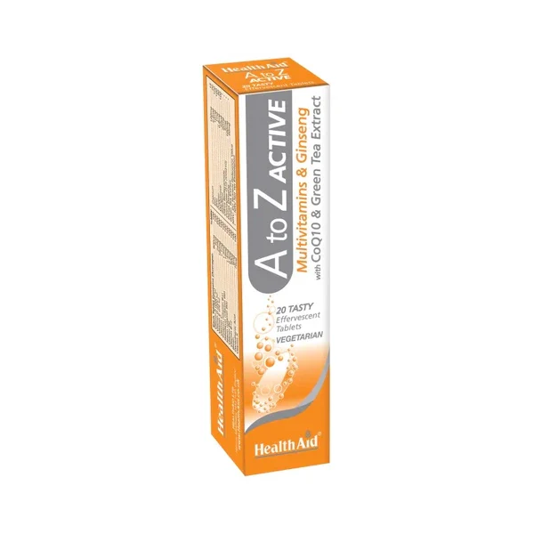 Health Aid a to Z Active Eff. Tab 20's