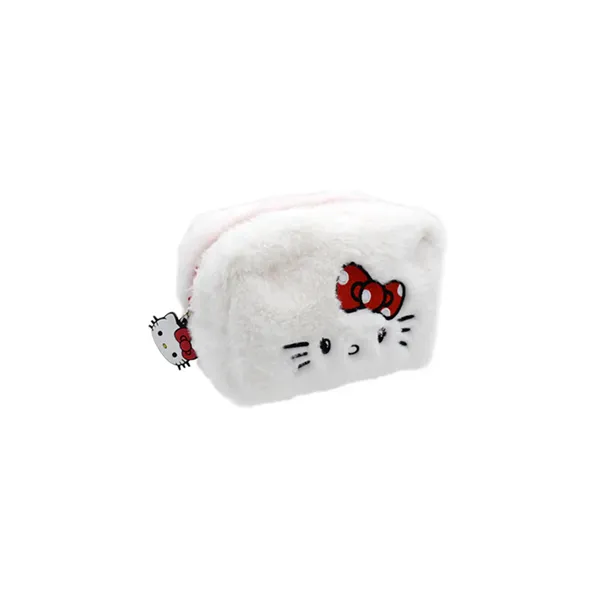 Hello Kitty Plush Pouch & Charm