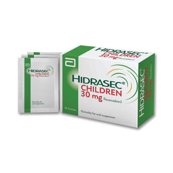 Hidrasec 30 Mg Sachets 16 Pcs - Diarrhea Relief - Hidrasec