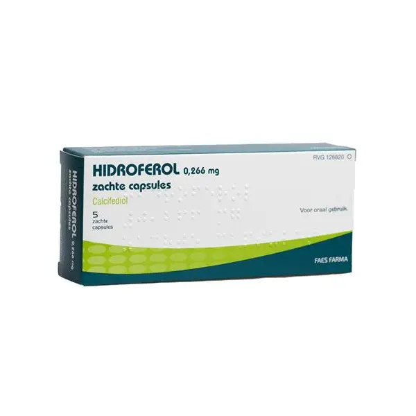 Hidroferol 0266mg Capsules 10s - Wellness - Hidroferol