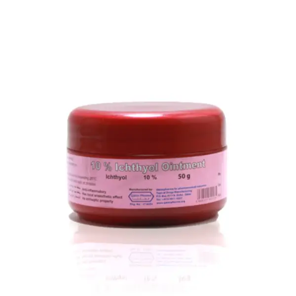 Ichthyol Ointment 10% 50gm Jar