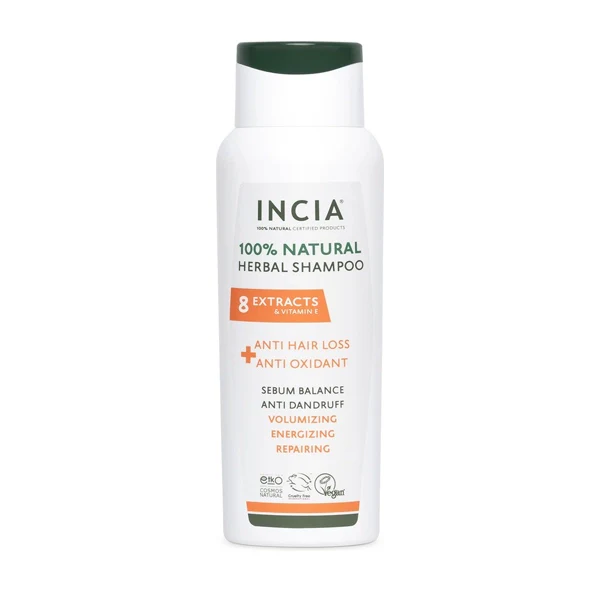 Incia 100% Herbal Shampoo Anti Hair Loss 275 Ml