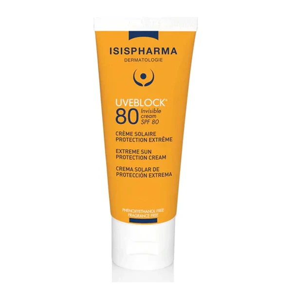 Isis Uveblock Spf 80 Invisible White 40ml
