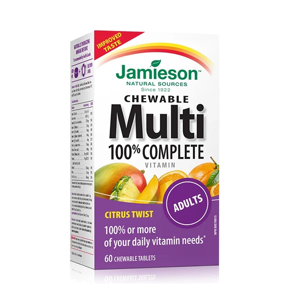 Jamieson Multivitamin for Adults 60 Chewable Tablets