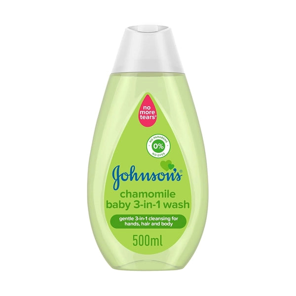 Johnson's Chamom 3 in 1 Wash 500ml