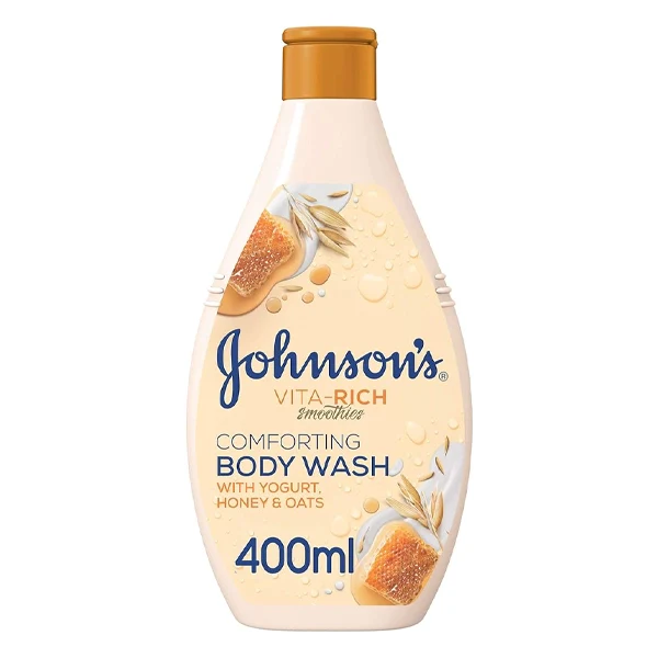 Johnson's Vita Rich Smoothing Honey & Oats Body Wash 400ml