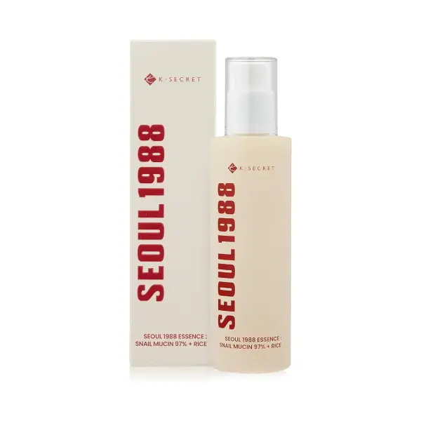 K Secret Seoul 1988 Essence Snail Mucin 97%+rice 100ml