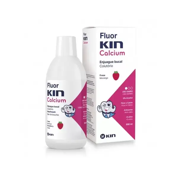 Kin Fluorkin Calcium Mouthwash 500ml