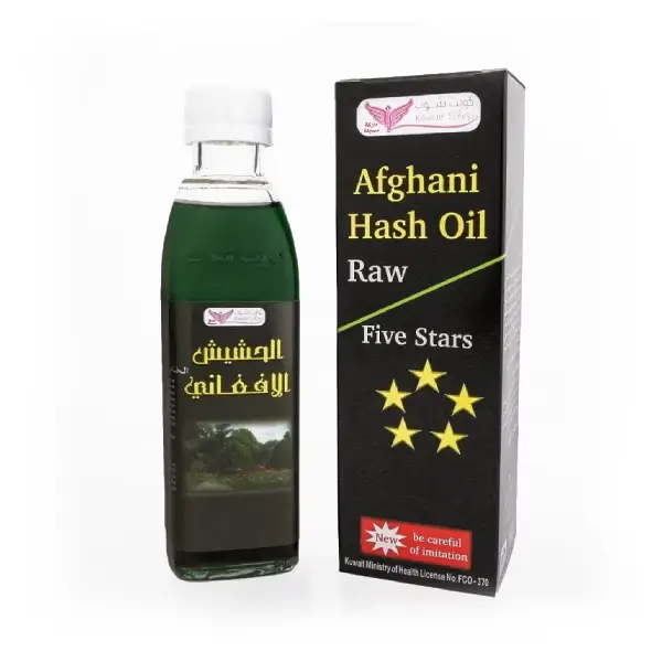 Kuwait Shop Afghan Hashish Oil for Hair 200ml