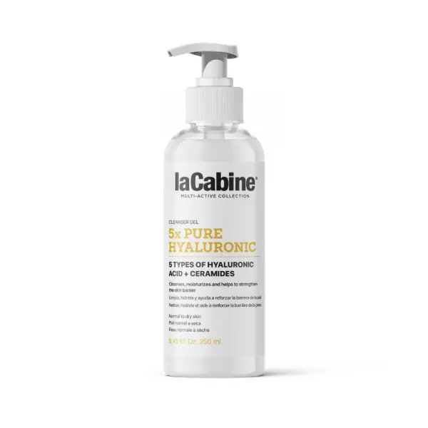 Lacabine Facial Cleansing Gel  5x Pure Hyaluronic 250ml