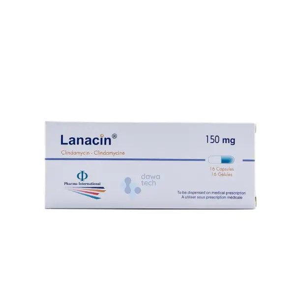 Lanacin 150mg Cap 16's (piu28)