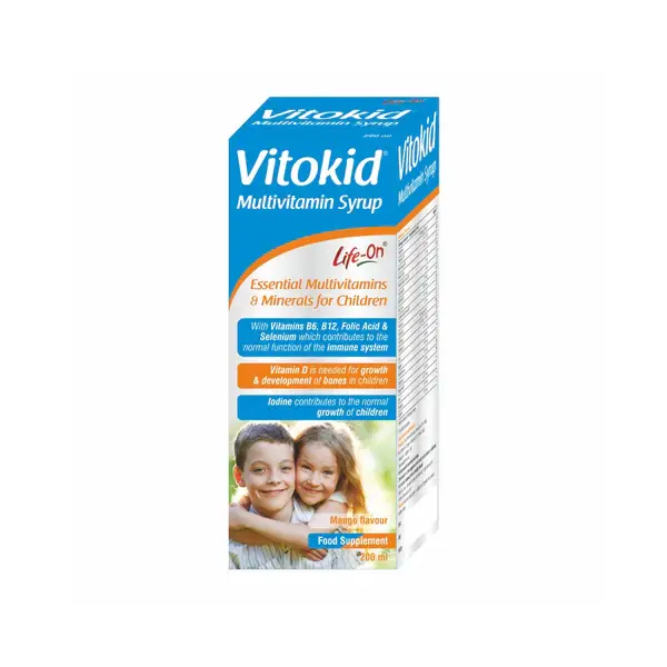 Life on Vitokid Multivitamin Syrup 200ml (iodine 19mcg)
