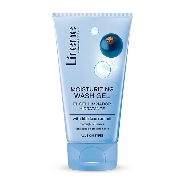 Lirene Moisturizing Wash Gel With Blackcurrant Oil 150ML