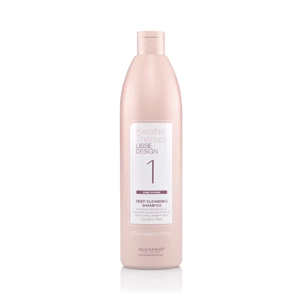 Alfaparf Milano Lisse Design Keratin Therapy Deep Cleansing Shampoo 500 Ml