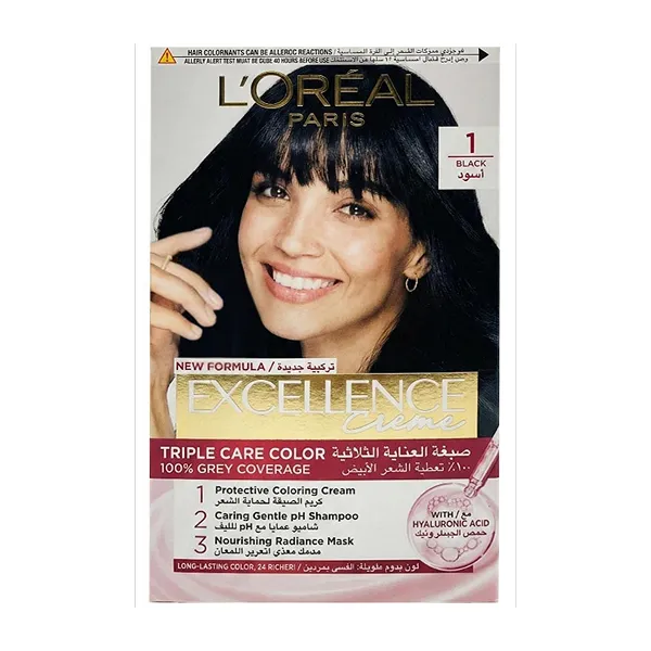 Loreal Excellence Cream 1 Black