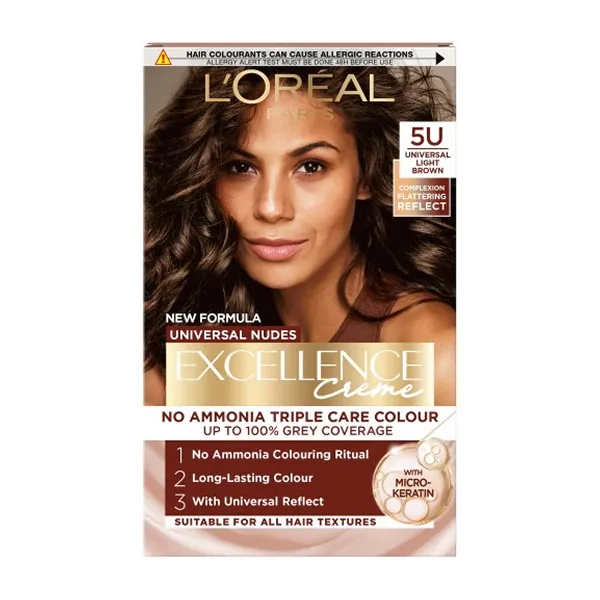 Loreal Excellence Cream Universal Nudes 5u Brown