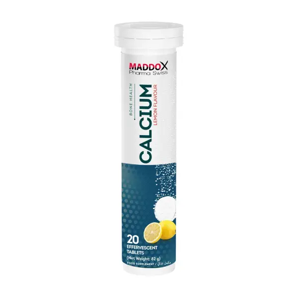 Maddox Calcium Effervescent Tab 20's