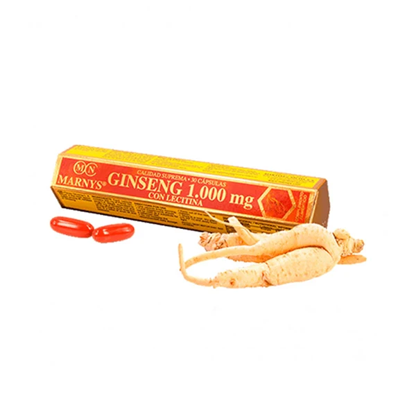 Marnys Ginseng 1000mg With Lecithin 30 Cap