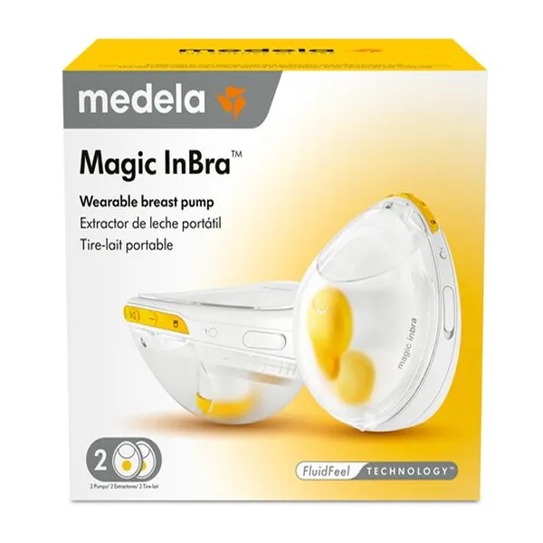 Medela Magic Inbra Double Electric Wearable Breast Pump