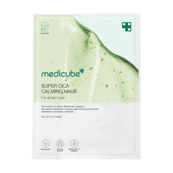 Medicube Super Cica Calming Mask 22gm