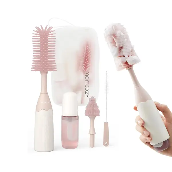 Momcozy Bottle Brush Kit Innovative Pink