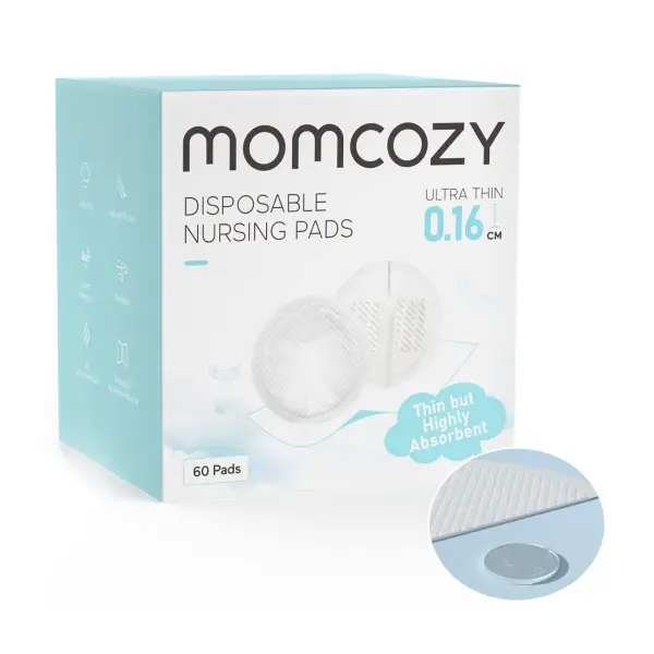Momcozy Ultra Thin Disposable Nursing Pads 60's