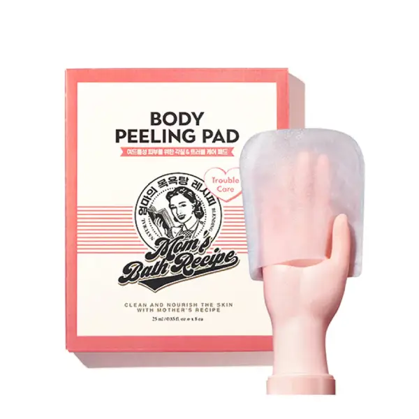 Mom's Bath Recipe Body Peeling Pad Trouble Care 25ml