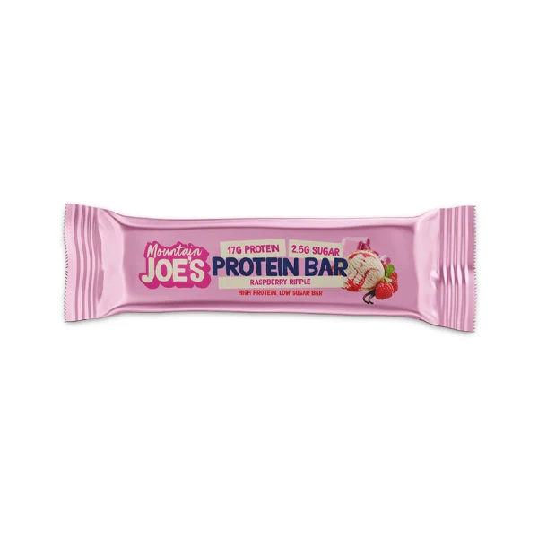 Mountain Joe’s Protein Bar Rasperry Ripple 55 G - Muscle Recovery - Mountain Joe's