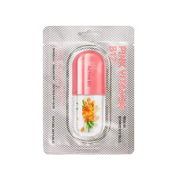 Nature Republic Active 80 Pink Vitamin B12 Mask