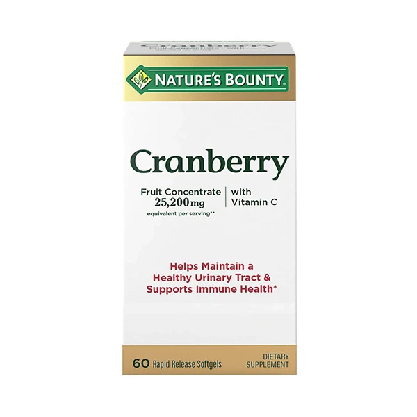 Nature's Bounty Cranberry With Vitamin C 60's