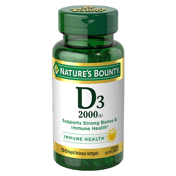 Nature's Bounty Vit D3 2000 Iu 150 Softgels