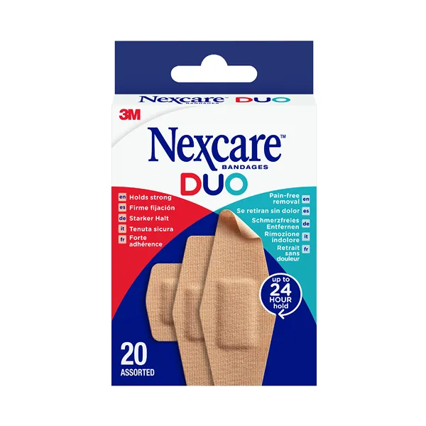 Nexcare Duo Plasters Assorted 20's