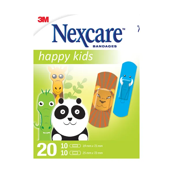 Nexcare Happy Kids Plasters Animals 20's