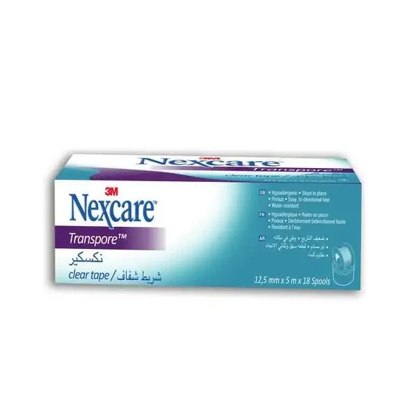 Nexcare Transpore 12.5mmx5m Spool