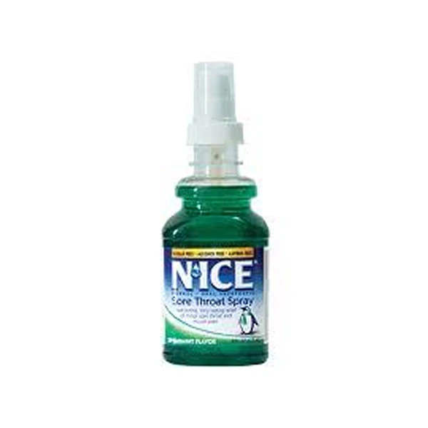 Nice Sore Throat Spray Spearmint Flavor 177ml
