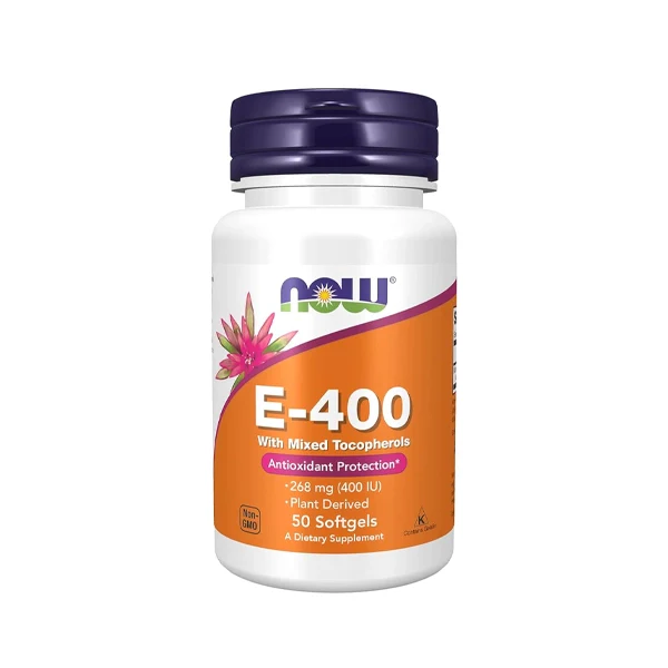 Now E-400mg Softgels 50's