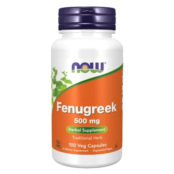 Now Fenugreek 500 Mg 100 Veg Cap