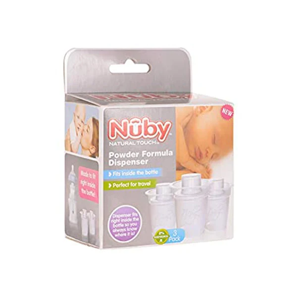 Nuby Powder Formula Dispenser 3 Pack