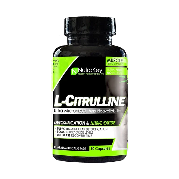 Nutrakey L-citrulline Capsules 90's - Muscle Recovery - Nutrakey