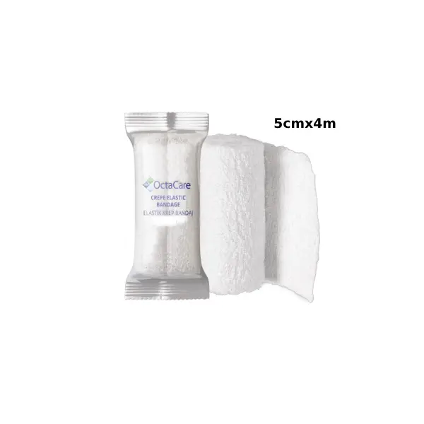 Octacare Crepe Bandage 5cmx4m 1's