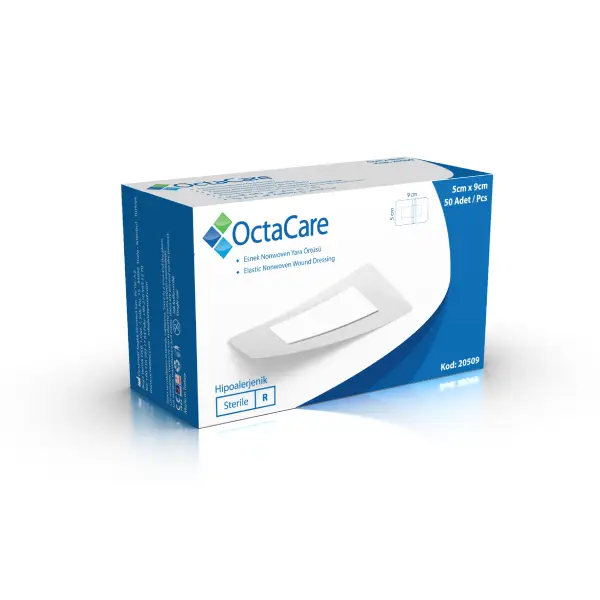 Octacare Sterile Wound Dressing 5cmx9cm 50's