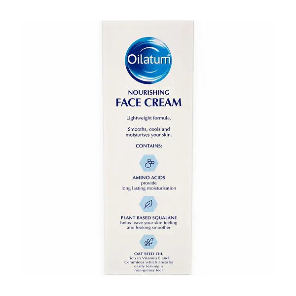 Oilatum Nourishing Face Cream For Dry Skin 75GM
