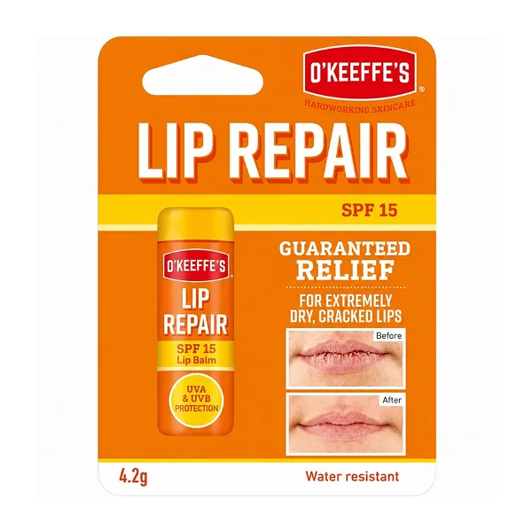 Okeefes Lip Repair Spf15 Lip Balm 4.2G